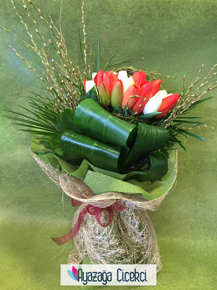 Lale buketi-vip-9902